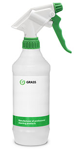 Бутылка 0,5 л с профессиональным триггером (зеленая) 