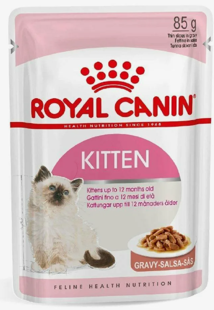ROYAL CANIN Корм для котят Киттен соус 85 гр 