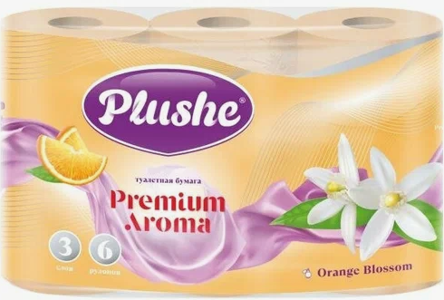 PLUSHE Туалетная бумага, 
