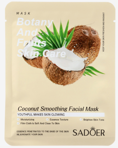 Тканевая маска для лица с кокосом