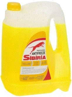 SIBIRIA Антифриз -40 желтый 5кг