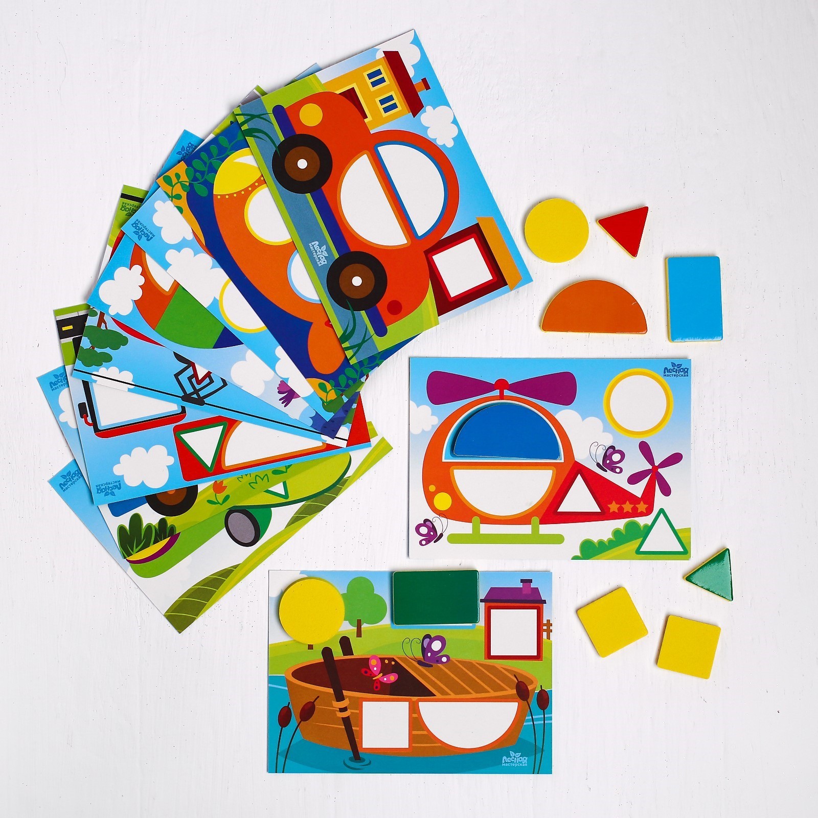 Мозаика с шаблонами 