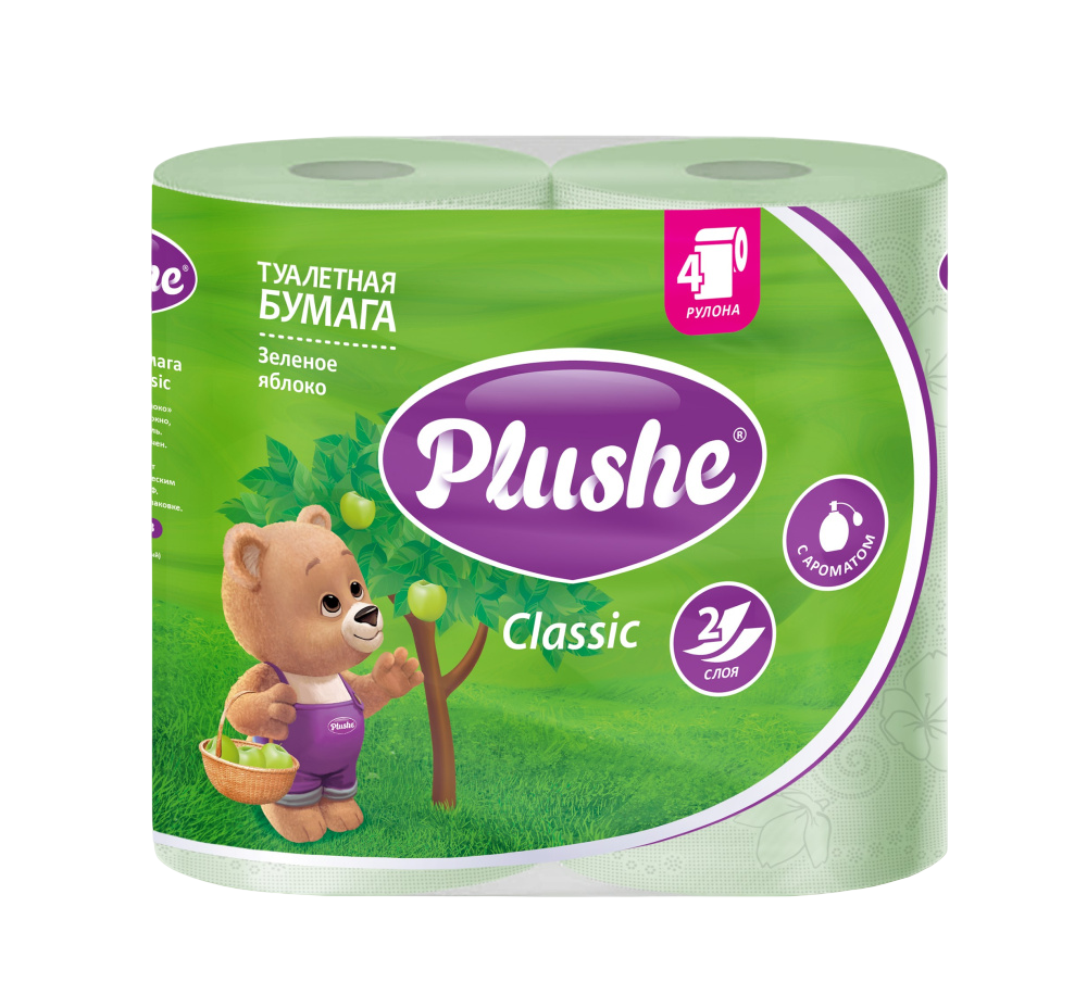 PLUSHE Туалетная бумага, 