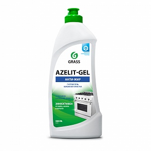 Ср-во чистящее д/кухни от нагара и жира гелевый "Azelit-gel" GRASS 500 мл