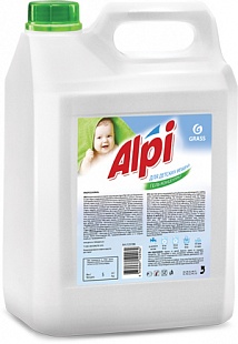 GRASS Гель-концентрат для стирки "ALPI sensetive gel" для детских вещей 5кг 