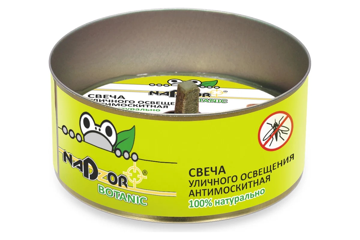 NADZOR BOTANIC Свеча антимоскитная