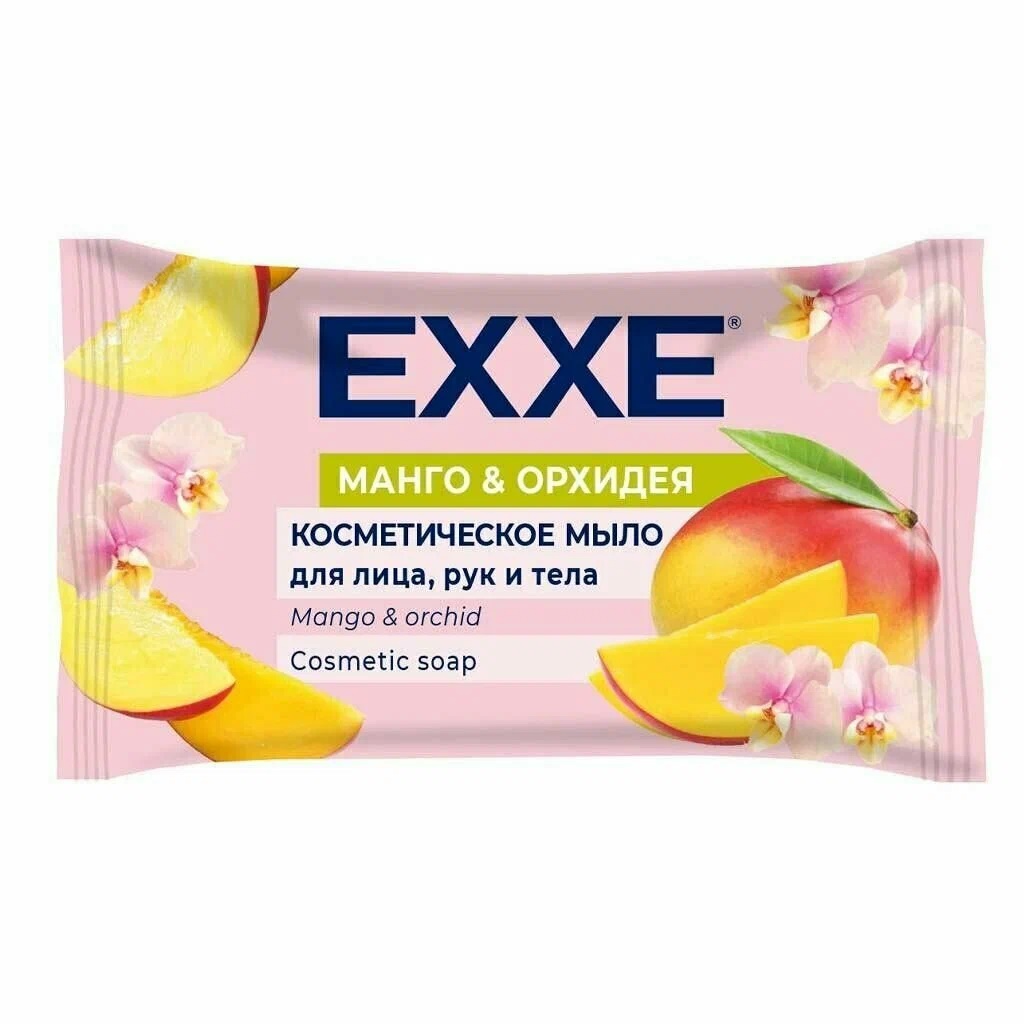 EXXE Мыло косметическое Манго и орхидея, флоу-пак 75 гр