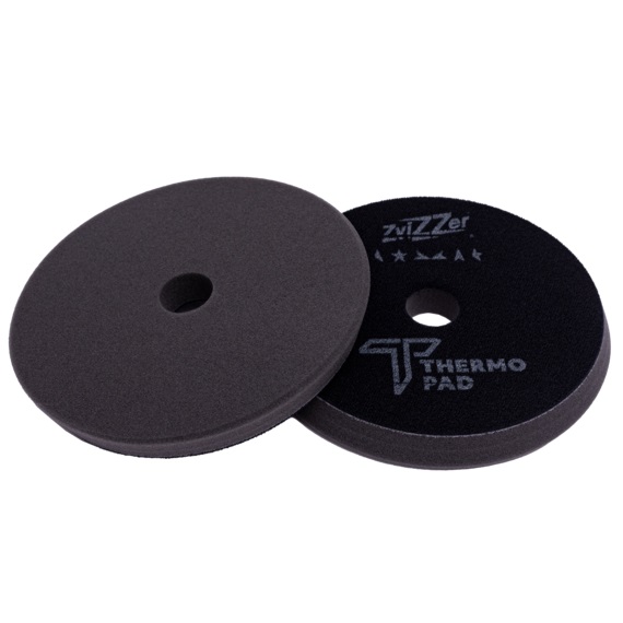ZVIZZER Круг полировальный THERMO PAD ультрамягкий черный поролон 140/20/125 мм 