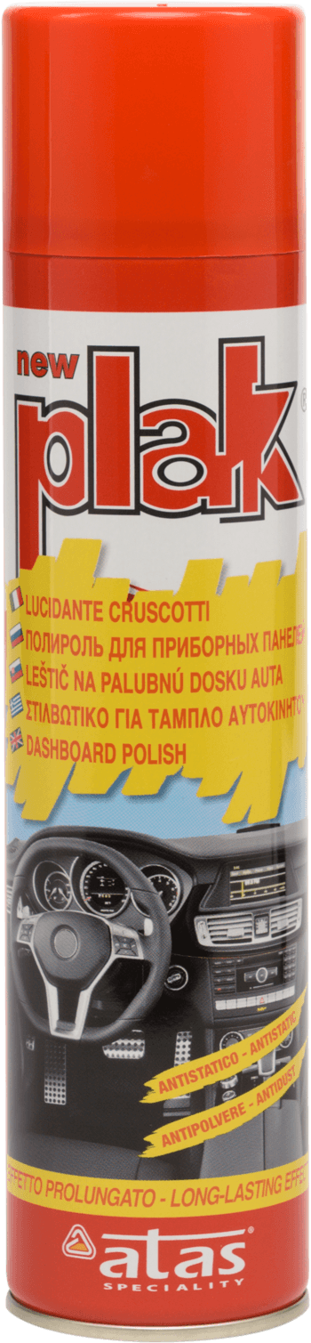 PLAK Полироль пластика Клубника аэр. 400 мл