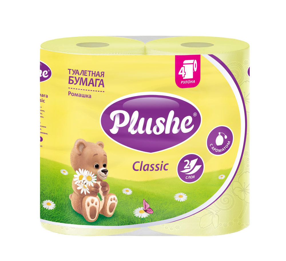 PLUSHE Туалетная бумага, 