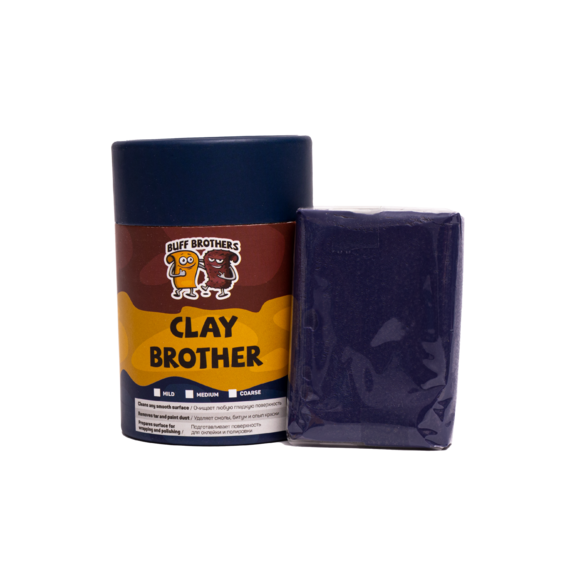 BUFF BROTHERS Глина полировальная абразивная CLAY DARK BLUE 100 гр