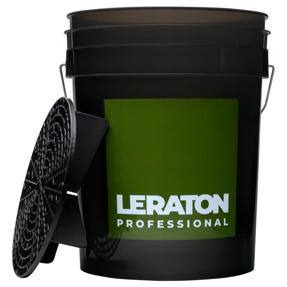 LERATON Ведро для мойки с сепаратором (черное) PROFESSIONAL 20 л