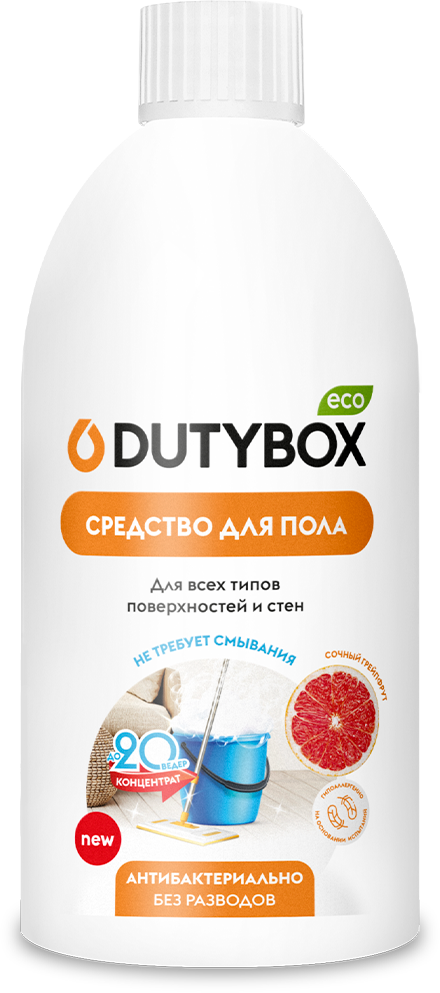 DUTYBOX Эко-средство для мытья пола Грейпфрут 500 мл