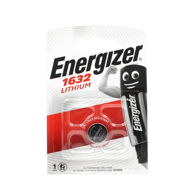 ENERGIZER Батарейка CR 1632 Lithium 1 шт/блистер