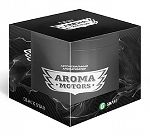GRASS Ароматизатор гелевый «Aroma Motors» BLACK STAR