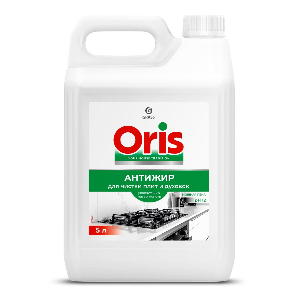 GRASS Средство чистящее для кухни "ORIS" Антижир 5 л