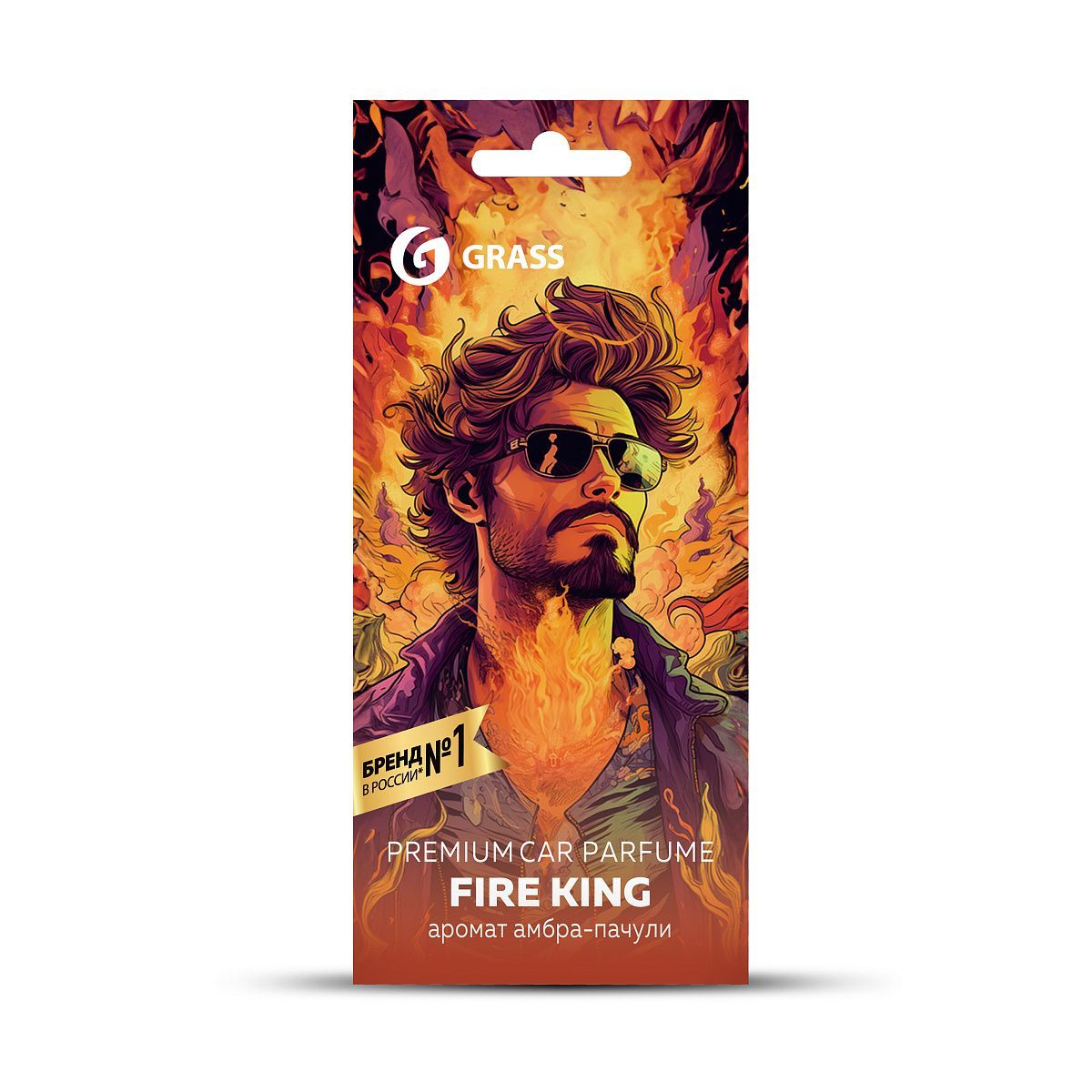 GRASS Ароматизатор картонный "Fire King"