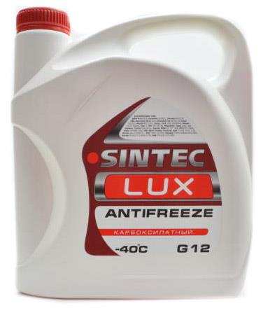 SINTEC Антифриз LUXE G-12+  красный 5 кг 