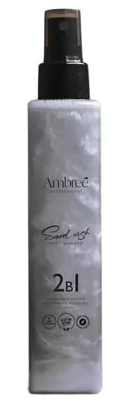 AMBREE Мист шиммер для волос и кожи 2в1 
