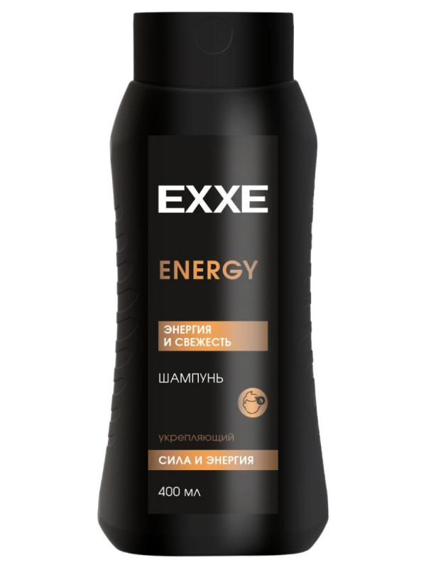 EXXE Шампунь для волос MEN ENERGY Сила и энергия 400 мл 