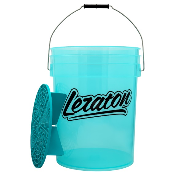 LERATON Прозрачное ведро для мойки автомобилей с сепаратором 20л BUCKET BW4