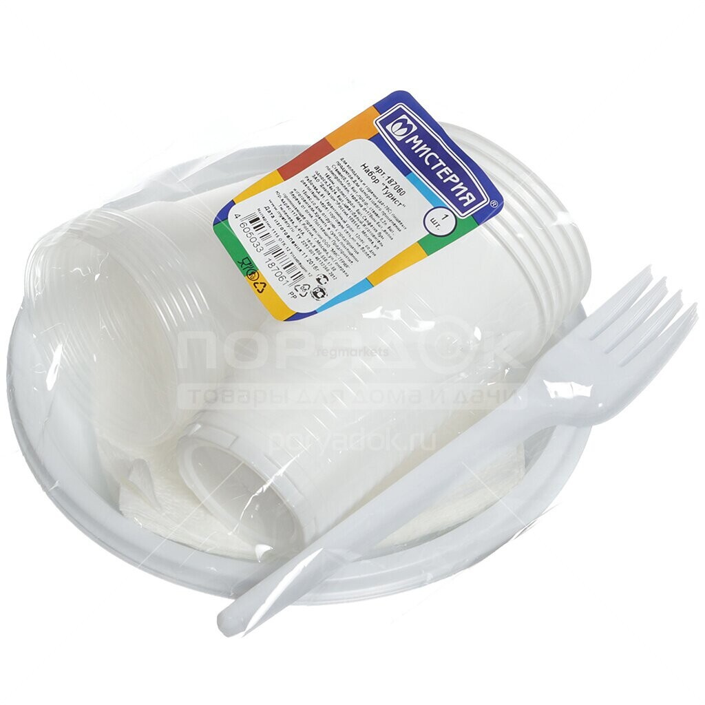 Набор однораз. посуды 