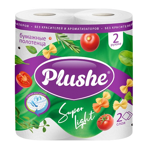 PLUSHE Полотенца рулонные, 