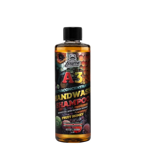 LERATON Суперконцентрированный для ручной мойки HANDWASH FRUIT HONEY A3 473 мл