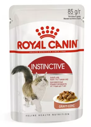 ROYAL CANIN Корм для взрослых кошек Инстинктив соус 85 гр 