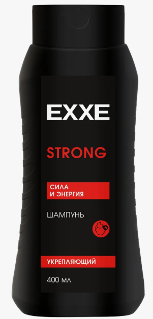 EXXE Шампунь для волос MEN STRONG Укрепляющий 400 мл