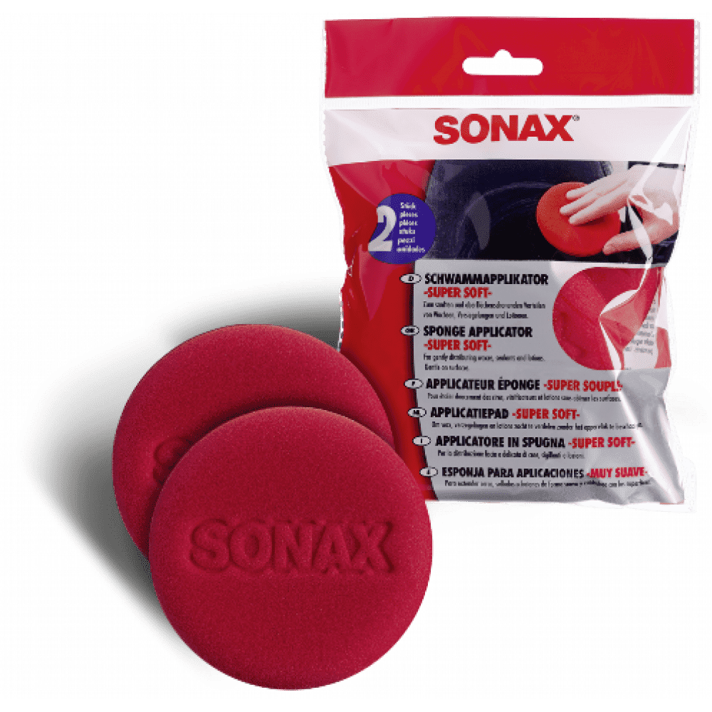 SONAX Аппликатор мягкий для нанесения воска 2 шт/упак