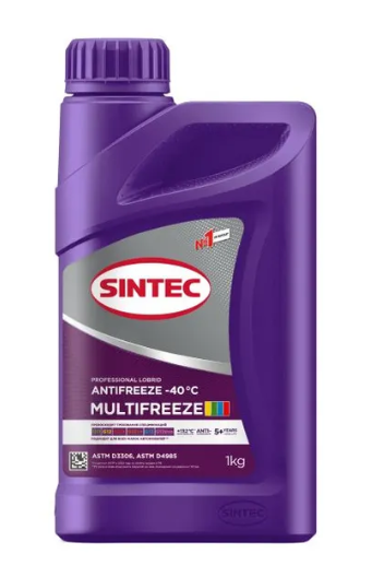 SINTEC Антифриз MULTI FREEZE G-12  фиолетовый  1кг 