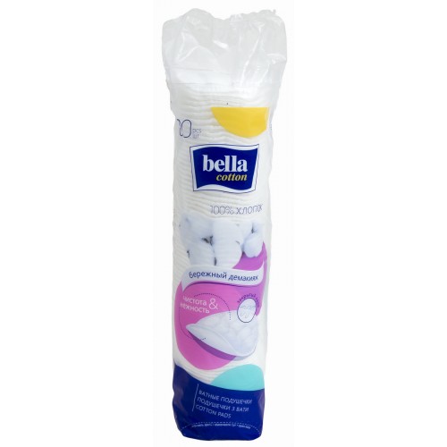 BELLA Диски ватные cotton 80 шт