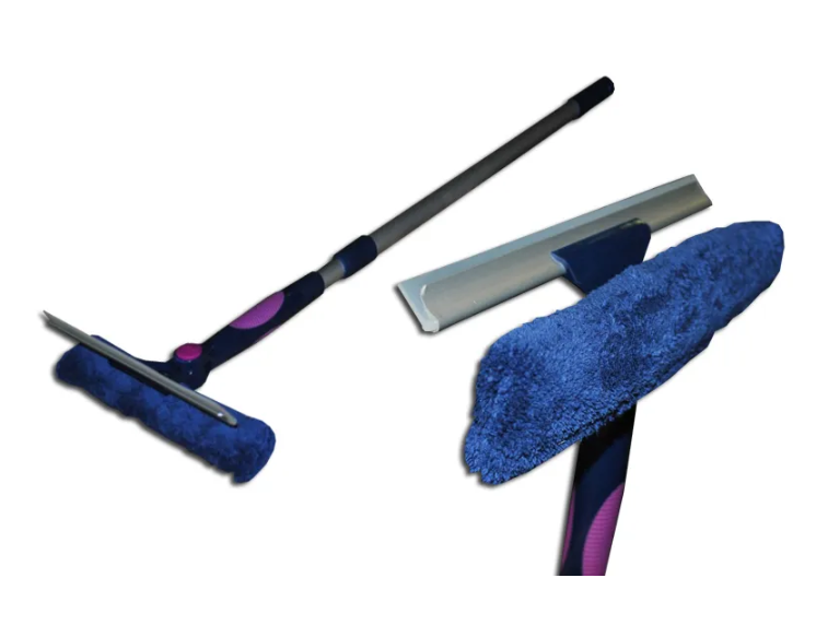 CITY UP Водосгон с микрофиброй и телескоп. ручкой 26х12х102/163 см