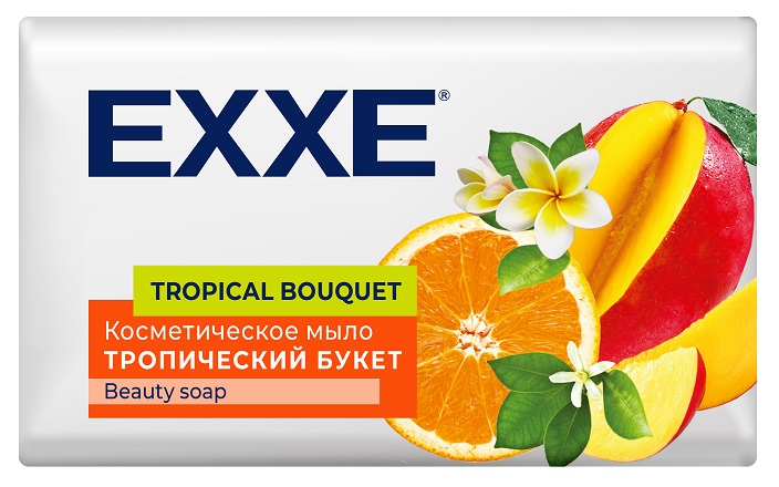 EXXE Мыло туалетное "Тропический букет" 90 г