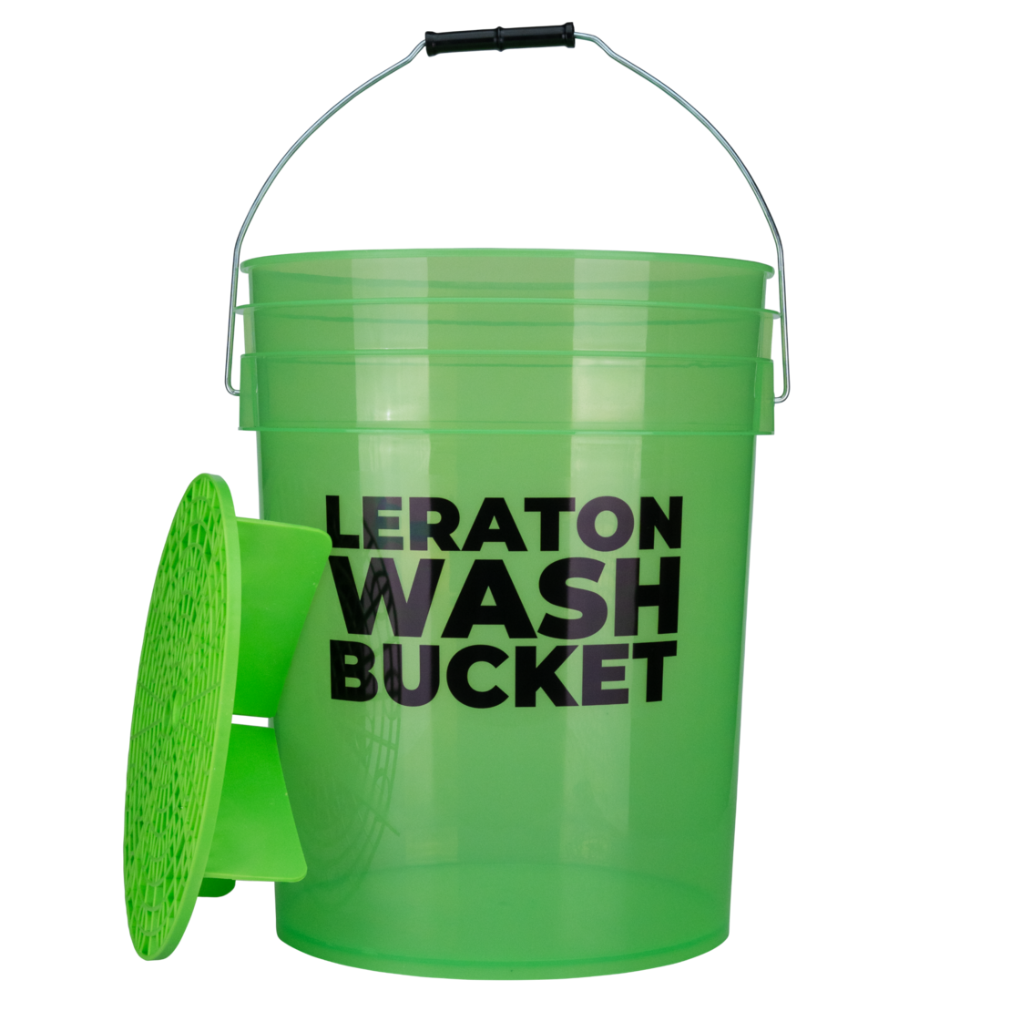LERATON Ведро для мойки с сепаратором (зеленое) CARWASH LERATON DETAILIN 20 л