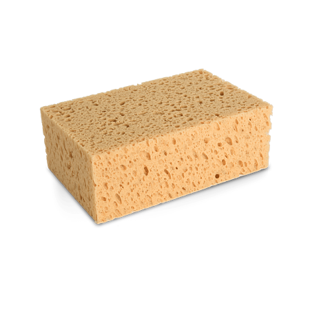 KOCH Губка пористая для мойки, серая WASCHSCHWAMM 200х130х70мм