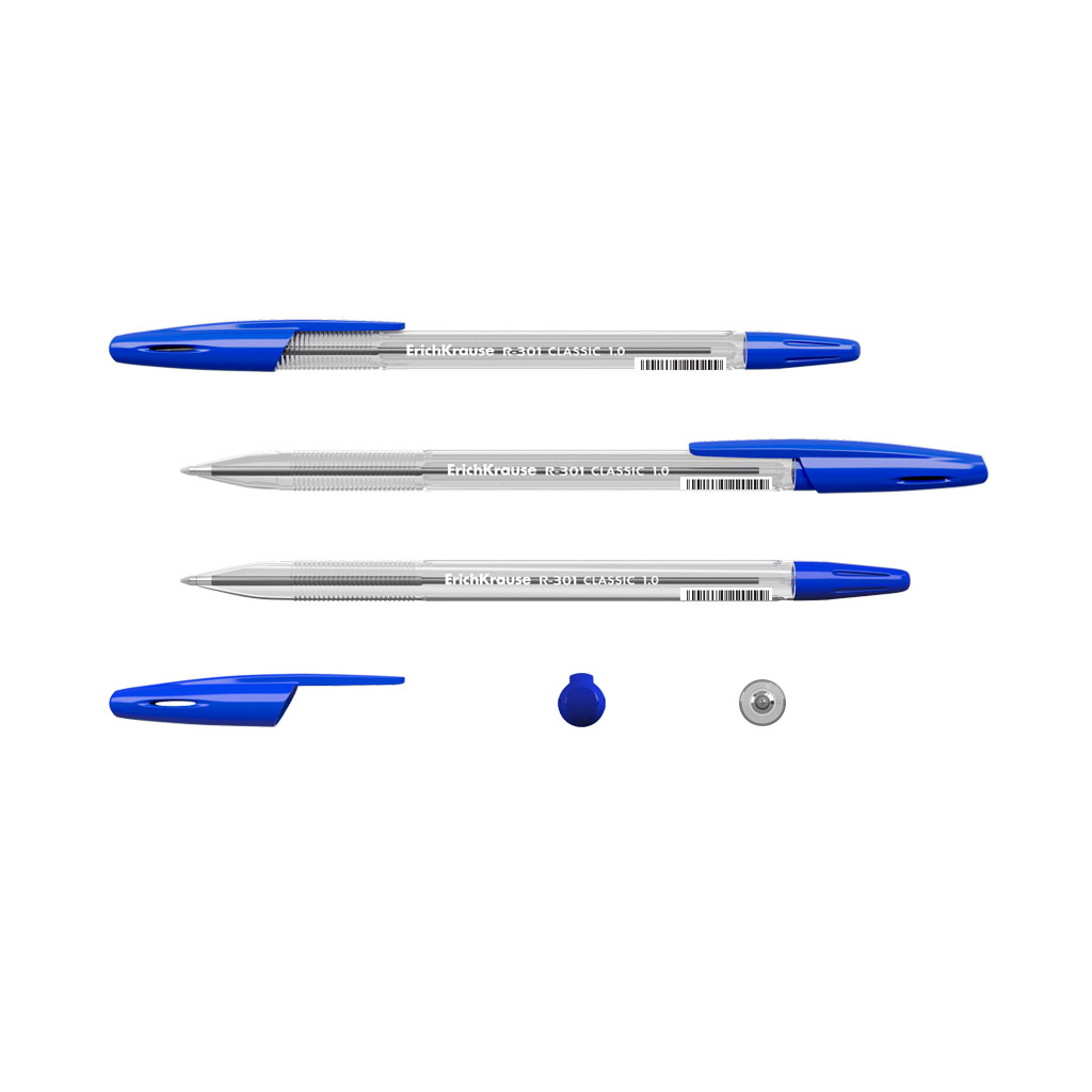 Ручка шариковая синяя ERICH KRAUSE"Classic R-301" 0,5 мм 
