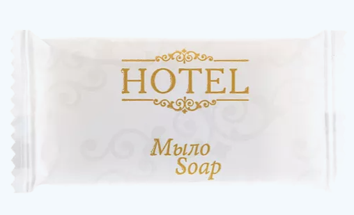 HOTEL Мыло, флоу-пак, 13 гр 