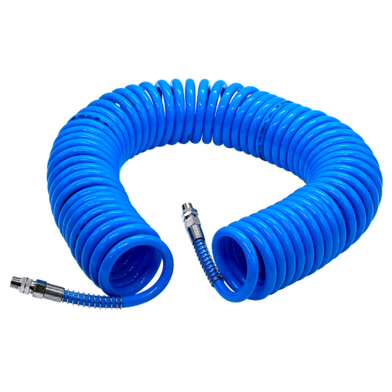 NORBERG Шланг полиуретановый спиральный 8х12 мм, 10м HS0810PU