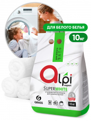GRASS Порошок для стирки "ALPI Expert" для белых вещей, 10 кг 