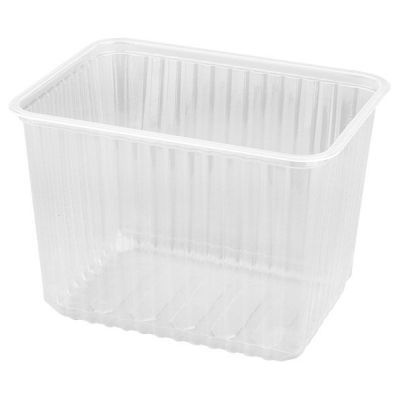 Контейнер 2000 мл 1-секц.179х132х125 мм, без кр, прям. прозр.,ПП 500 шт/кор