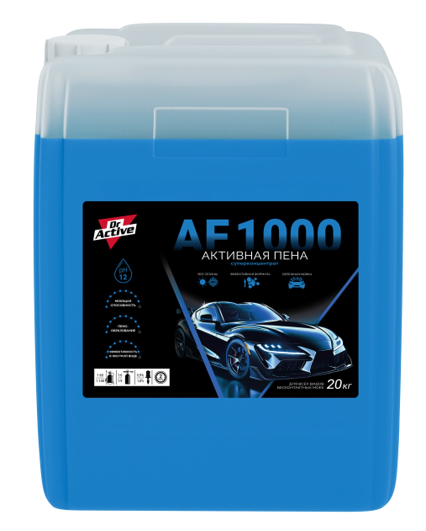 Dr. Aсtive Средство д/бесконт мойки концентр "AF 1000" 20 кг 