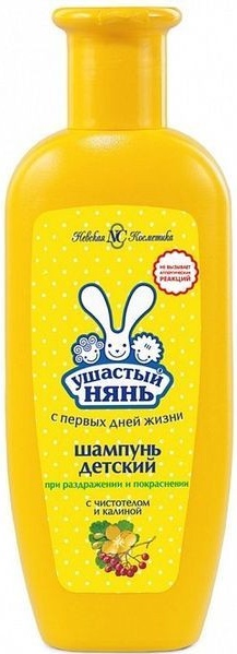 УШАСТЫЙ НЯНЬ Шампунь Детский для чувствительной кожи 200 мл