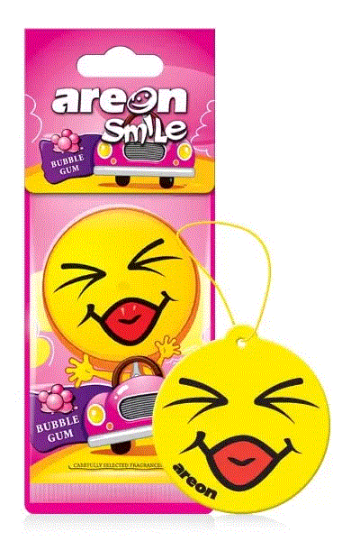 AREON Ароматизатор SMILE RING Bubble Gam 