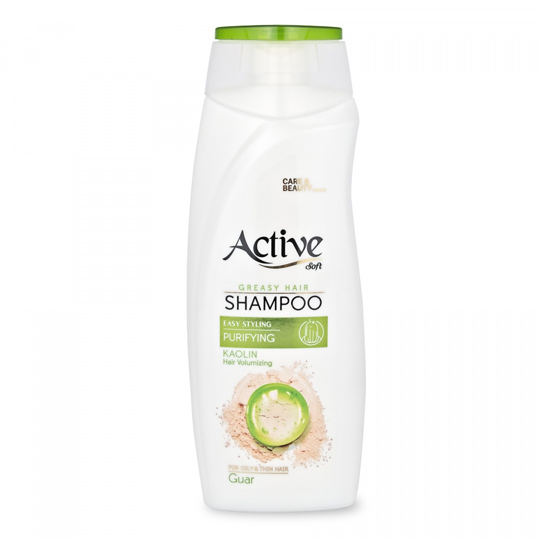 ACTIVE Шампунь для жирных волос очищение и объем CARE & BEAUTY 350 мл