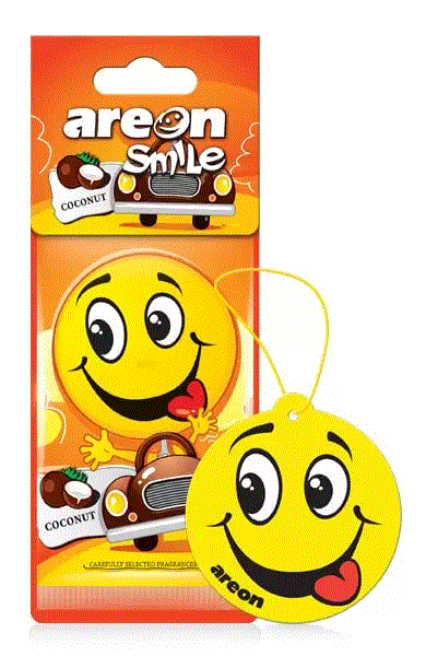 AREON Ароматизатор SMILE RING Coconut
