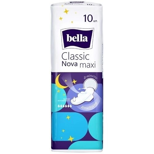 BELLA Прокладки гигиенические Classic Nova Drainette,10 шт