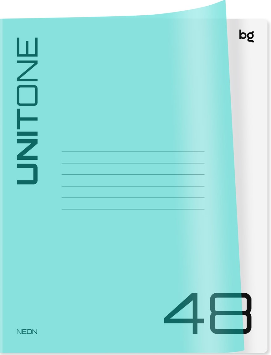 Тетрадь 48л. клетка BG 