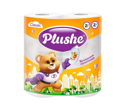 PLUSHE Полотенца рулонные, 